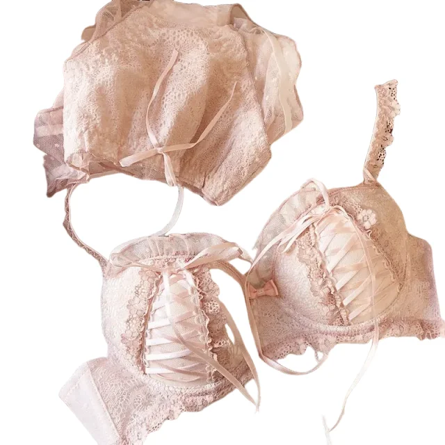 KUCLUT Japanese Lolita Lingerie Sexy Lace Lace Strap Sweet Underwire Bra Girls
KUCLUT Japanese Lolita Lingerie Sexy Lace Lace Strap Sweet Underwire Bra Girls
