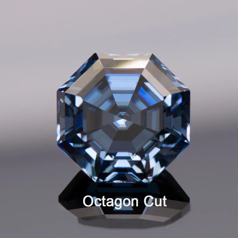Moissanite Stone Primary Colours Royal Blue Octagon Lab Grown Gemstones Diamond For DIY Ring Necklace Earrings Main Materials
Moissanite Stone Primary Colours Royal Blue Octagon Lab Grown Gemstones Diamond For DIY Ring Necklace Earrings Main Materials