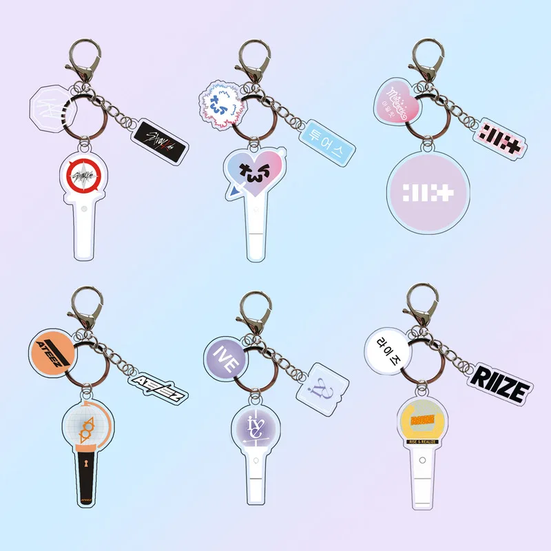 Kpop Light Stick Keychain Ateez Riize Illit Tws Acrylic Pendant Bag Charm Kpop Concert Fan Support Merchandise Accessory
Kpop Light Stick Keychain Ateez Riize Illit Tws Acrylic Pendant Bag Charm Kpop Concert Fan Support Merchandise Accessory