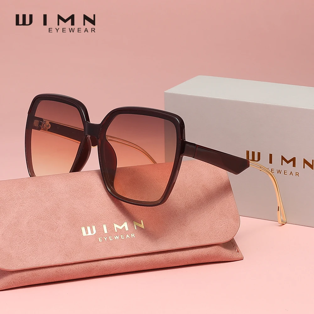 WIMN Vintage Fashion Large Frame Sunglasses UV400 Shades Eyewear For Women Men Leisure Driving Glasses
WIMN Vintage Fashion Large Frame Sunglasses UV400 Shades Eyewear For Women Men Leisure Driving Glasses
