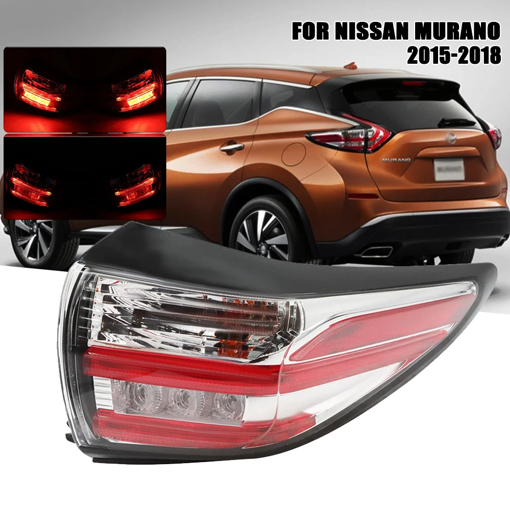 Левый/правый задний фонарь для Nissan Murano 2015 2016 2017 2018, задний фонарь стоп-сигнала с
Левый/правый задний фонарь для Nissan Murano 2015 2016 2017 2018, задний фонарь стоп-сигнала с