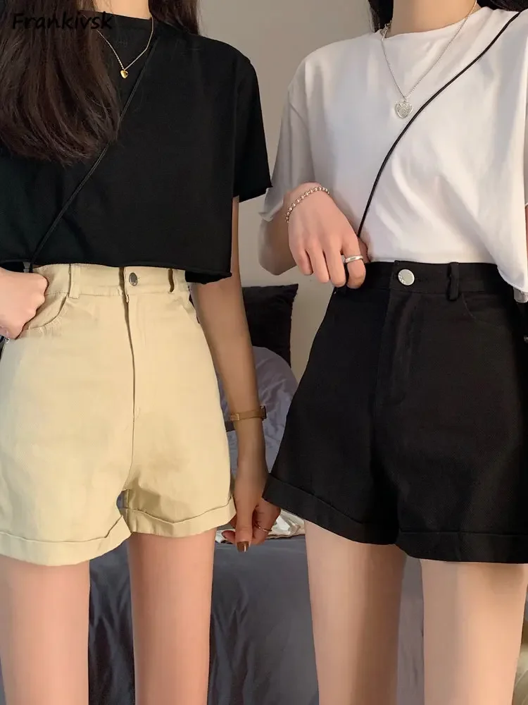 Hot Sale Summer Shorts Women S-5XL High Waist Basic Cozy Friend All-match Lady Trousers Denim Simple Korean Fashion Solid Color
Hot Sale Summer Shorts Women S-5XL High Waist Basic Cozy Friend All-match Lady Trousers Denim Simple Korean Fashion Solid Color