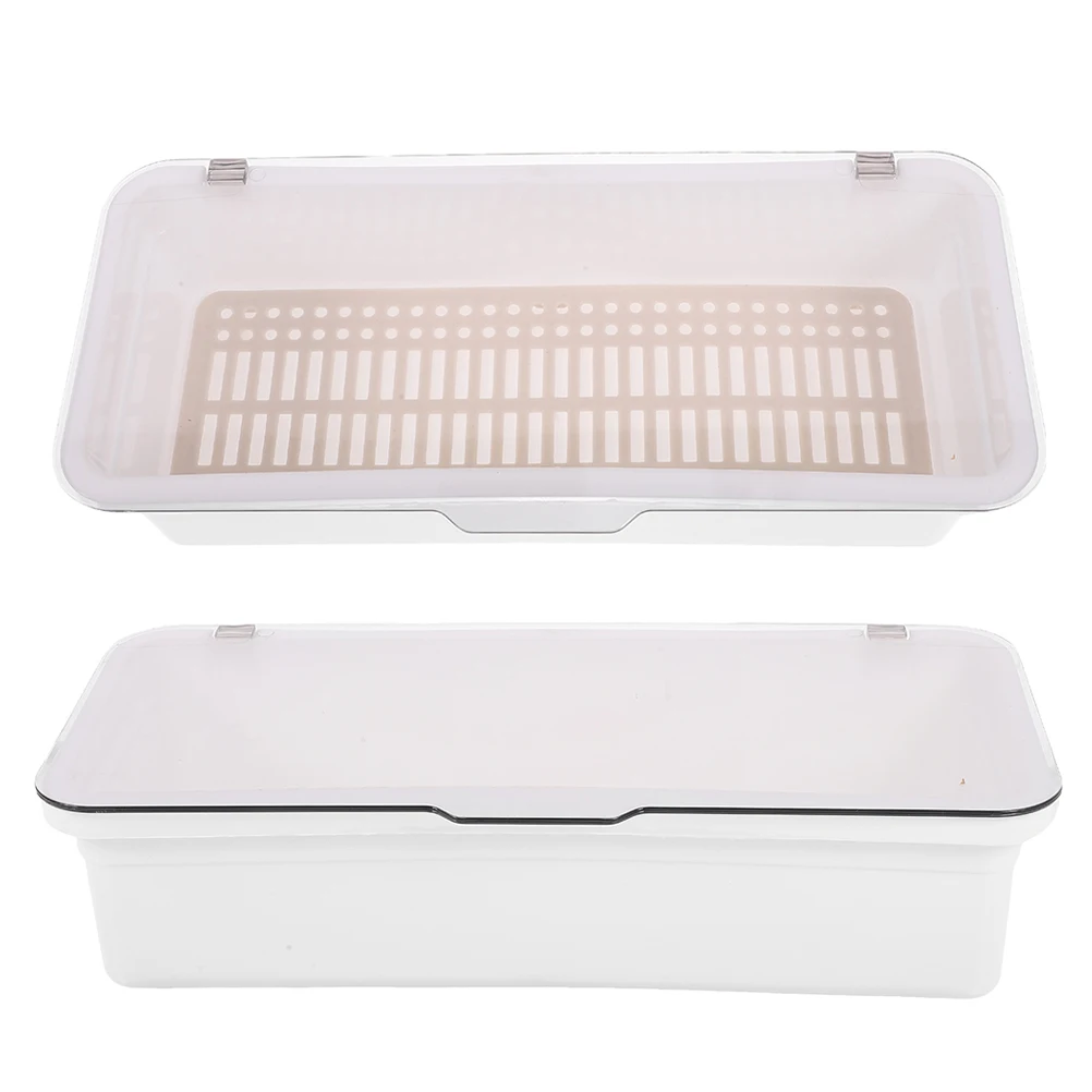 Drying Chopstick Container with Lid Kitchen Cutlery Organizer Silverware Storage PP Material Space Saving Multi for Tableware
Drying Chopstick Container with Lid Kitchen Cutlery Organizer Silverware Storage PP Material Space Saving Multi for Tableware