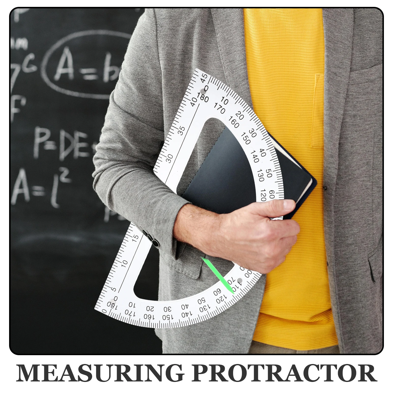 Magnetic Teaching Aid Ruler Transparent Math Protractor for Drawing Measuring Teacher Supplies Half Circle Geometry School Multi
Magnetic Teaching Aid Ruler Transparent Math Protractor for Drawing Measuring Teacher Supplies Half Circle Geometry School Multi
