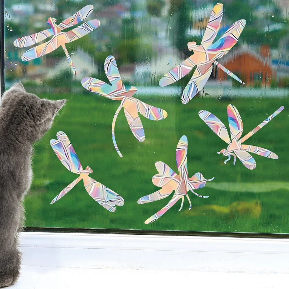 6 Sheets Rainbow Window Cling Static Decal Glass Anti Collision Suncatcher DIY Removable Sticker Decorative Non Adhesive Bird
6 Sheets Rainbow Window Cling Static Decal Glass Anti Collision Suncatcher DIY Removable Sticker Decorative Non Adhesive Bird