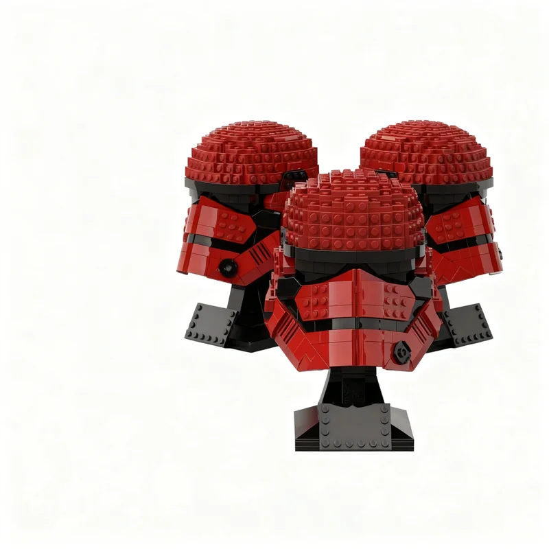 711PCS MOC Space Battle Helmet Captain Cardinal Model Custom Building Blocks DIY Creative Ideas Assembly Display Gift Home Set
711PCS MOC Space Battle Helmet Captain Cardinal Model Custom Building Blocks DIY Creative Ideas Assembly Display Gift Home Set