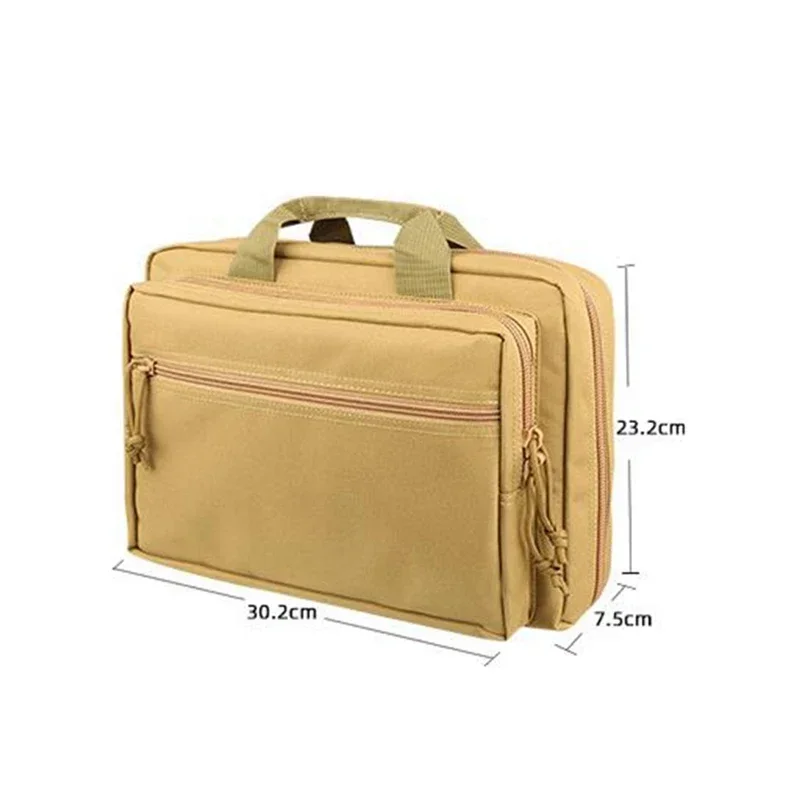 Tactical Pistol Bag Gun Holster Concealed Handgun Storage Bag with Magazine Pouch Portable Carry for GL 17 19 Universal Bag
Tactical Pistol Bag Gun Holster Concealed Handgun Storage Bag with Magazine Pouch Portable Carry for GL 17 19 Universal Bag