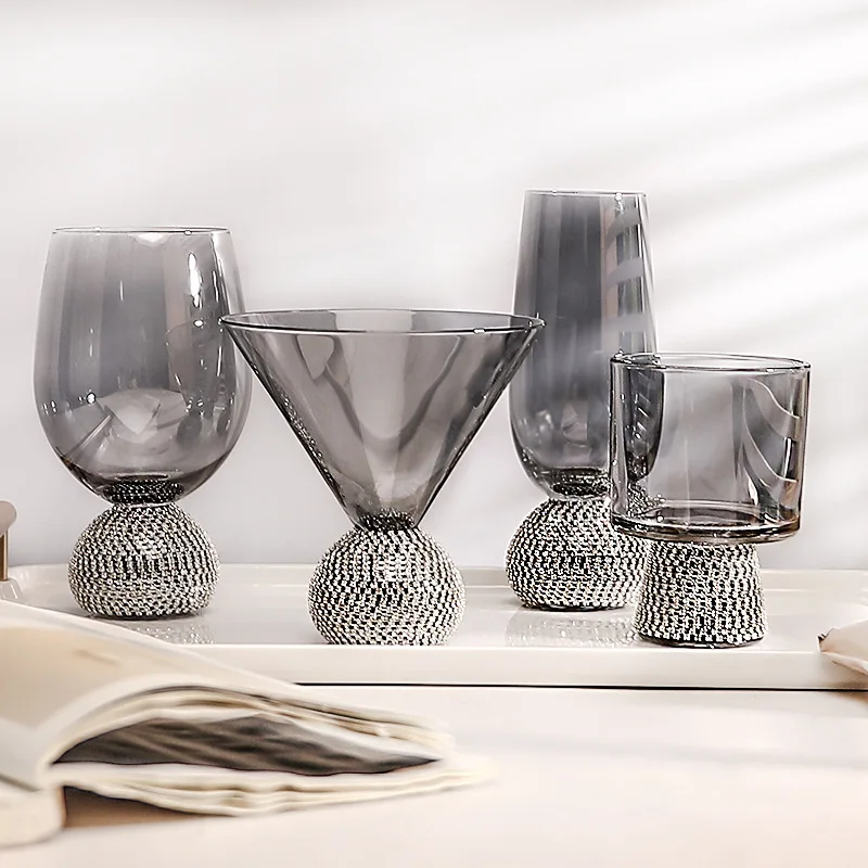 Light Luxury Diamond Cup with Diamonds Wine Cup Red Wine Cup Foreign Wine Cup with Diamonds Crystal Glass Cup
Light Luxury Diamond Cup with Diamonds Wine Cup Red Wine Cup Foreign Wine Cup with Diamonds Crystal Glass Cup