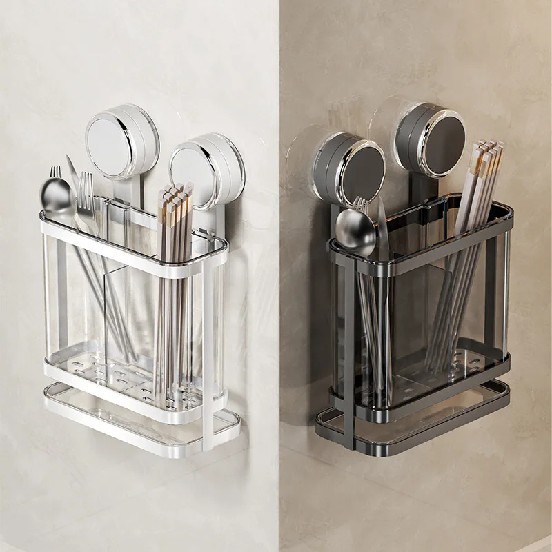 Suction cup chopstick cartridge storage box rack household kitchen chopstick storage
Suction cup chopstick cartridge storage box rack household kitchen chopstick storage