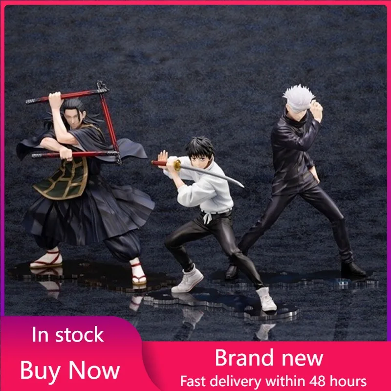 Genuine Jujutsu Kaisen Megumi Fushiguro Gojo Satoru Kugisaki Nobara Yuji itadori 1/8 PVC Action Figure Anime Figure Model Toys
Genuine Jujutsu Kaisen Megumi Fushiguro Gojo Satoru Kugisaki Nobara Yuji itadori 1/8 PVC Action Figure Anime Figure Model Toys
