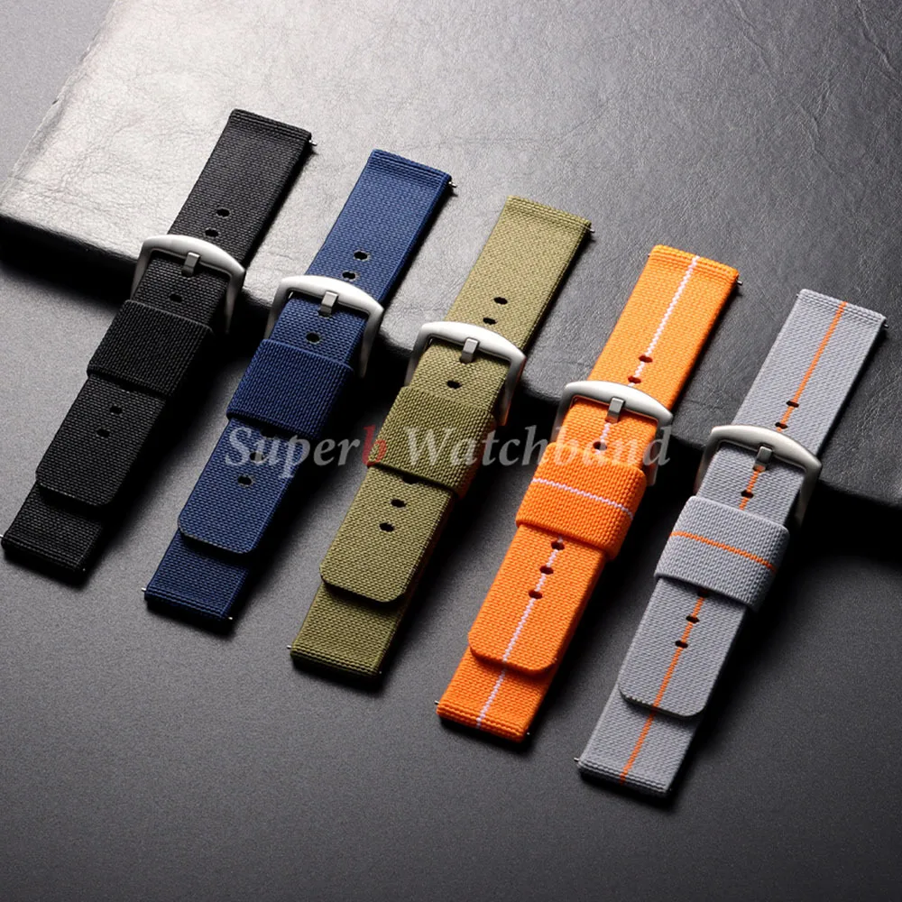 18mm 20mm 22mm 24mm Elastic Strap Nylon Watch Band Army Woven for Seiko Quick Release Wristband Military Men's Sport Watch Band
18mm 20mm 22mm 24mm Elastic Strap Nylon Watch Band Army Woven for Seiko Quick Release Wristband Military Men's Sport Watch Band