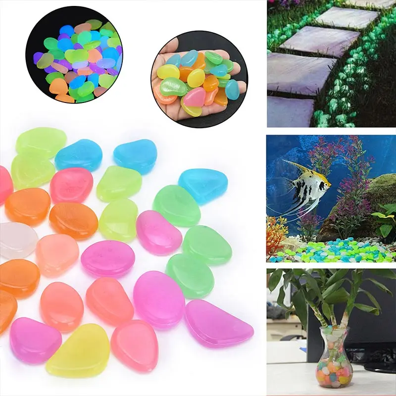 Luminous Pebbles Rocks Garden Ornaments Stone Glow In The Dark GardenFor Walkways Fish Tank Decorations
Luminous Pebbles Rocks Garden Ornaments Stone Glow In The Dark GardenFor Walkways Fish Tank Decorations