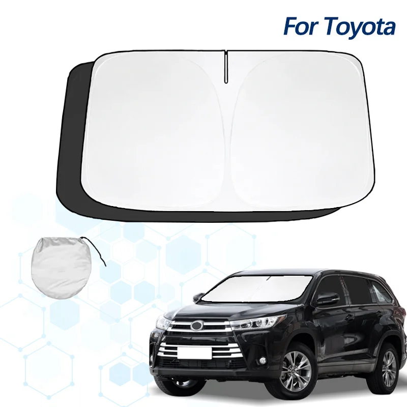 Car Front Windshield Sun Shade For Toyota Highlander 2001-2015 2016 2017 2018 2024 Universal UV Protection Shield Accessories
Car Front Windshield Sun Shade For Toyota Highlander 2001-2015 2016 2017 2018 2024 Universal UV Protection Shield Accessories