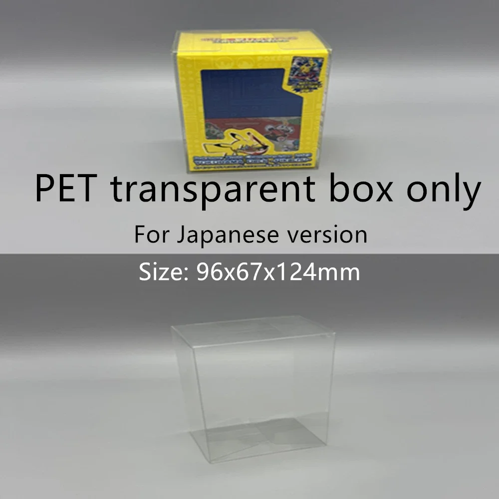 Dustproof Clear Storage Box for Yokohama Pre-built Gift Box Card Display Plastic Protector Case for PTCG WSC2023 PET Boxes
Dustproof Clear Storage Box for Yokohama Pre-built Gift Box Card Display Plastic Protector Case for PTCG WSC2023 PET Boxes
