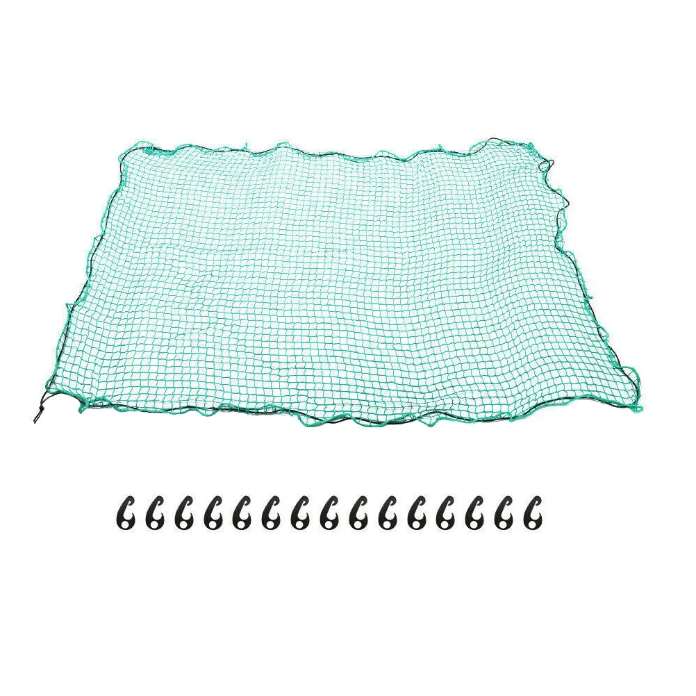 Truck Bed Cargo Net Heavy Duty Nylon Protective Anti Fall Mesh for Pickup Trailer Van Weather Resistant Elastic Cords Universal
Truck Bed Cargo Net Heavy Duty Nylon Protective Anti Fall Mesh for Pickup Trailer Van Weather Resistant Elastic Cords Universal