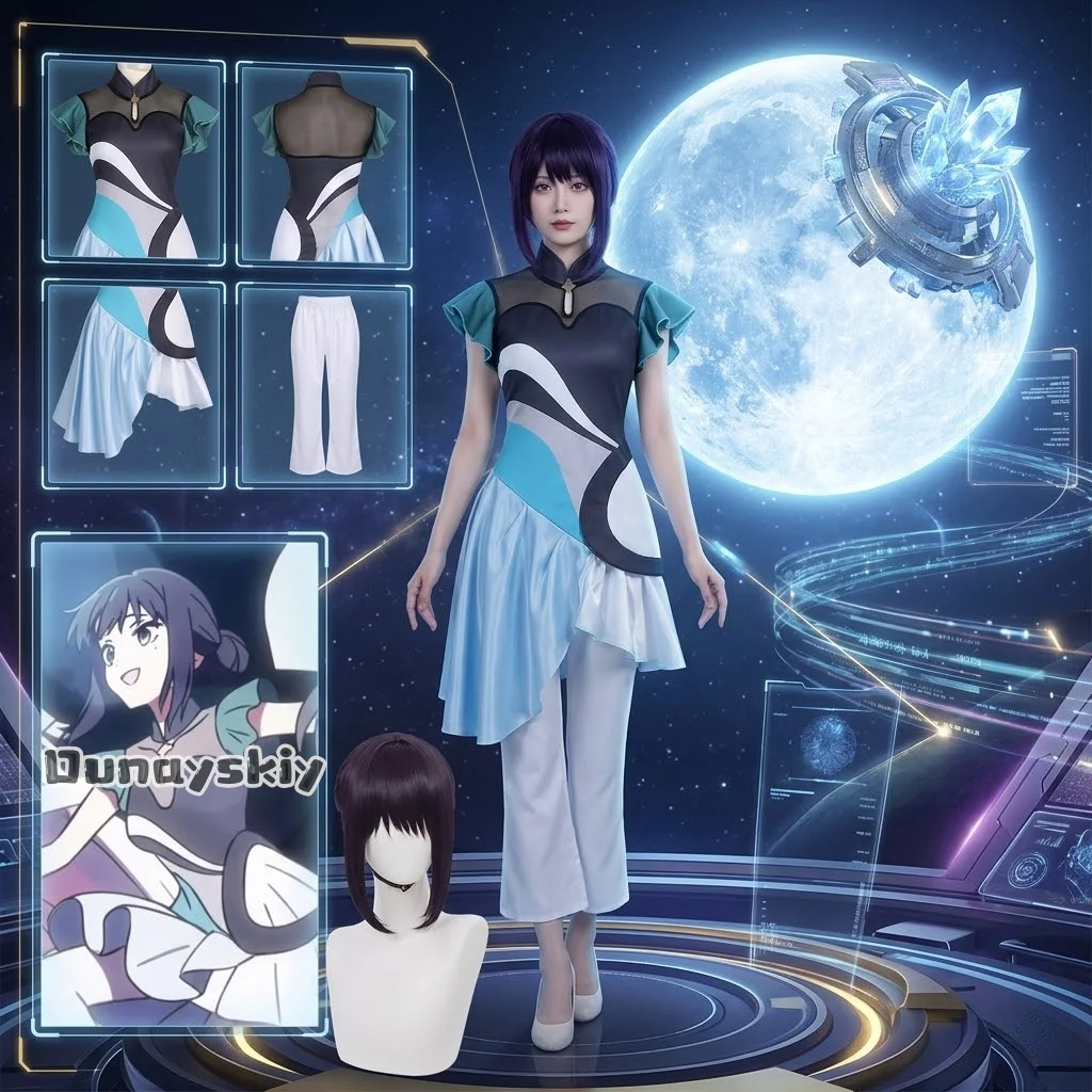 BankaiMode*Iroha Sakayori New Outfit Irregular Hem Jumpsuit Dress Wig Cosplay New Stage Idol Group Uniform Princess Kaguya!
BankaiMode*Iroha Sakayori New Outfit Irregular Hem Jumpsuit Dress Wig Cosplay New Stage Idol Group Uniform Princess Kaguya!