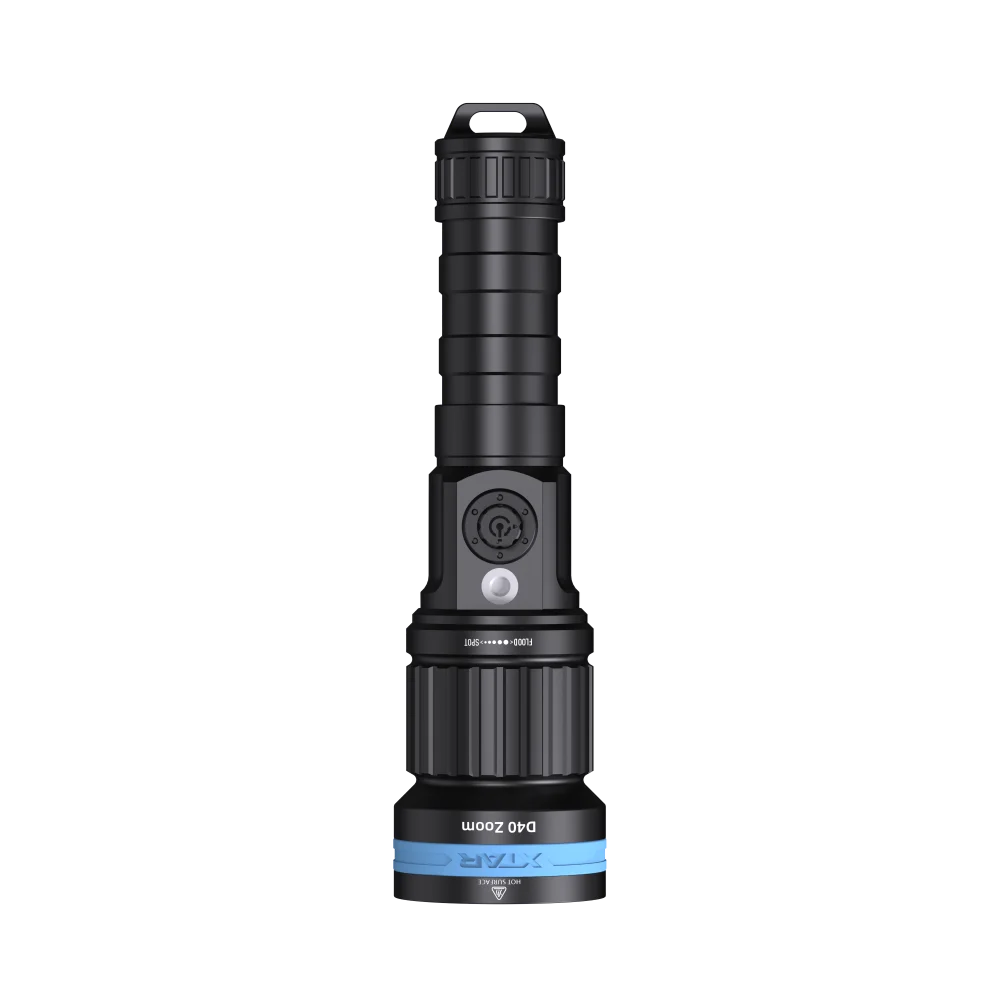 D40 Zoom US Stock Adjustable Beam 700 Meters 4°~77° Dive Light 1600 Lumens Bright Led IPX8 Diving Scuba Strobe Flashlight
D40 Zoom US Stock Adjustable Beam 700 Meters 4°~77° Dive Light 1600 Lumens Bright Led IPX8 Diving Scuba Strobe Flashlight