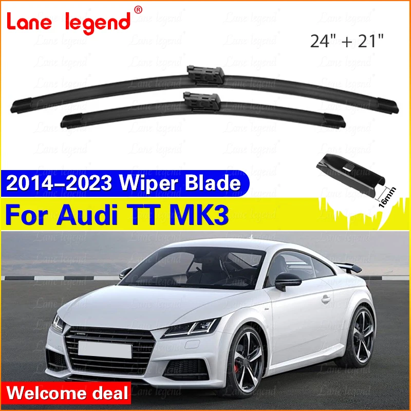 For Audi TT MK3 2014-2023 Front Windshield Wiper Blades 2x Windscreen Window Accessories 2015 2016 2017 2018 2019 2020 2021 2022
For Audi TT MK3 2014-2023 Front Windshield Wiper Blades 2x Windscreen Window Accessories 2015 2016 2017 2018 2019 2020 2021 2022
