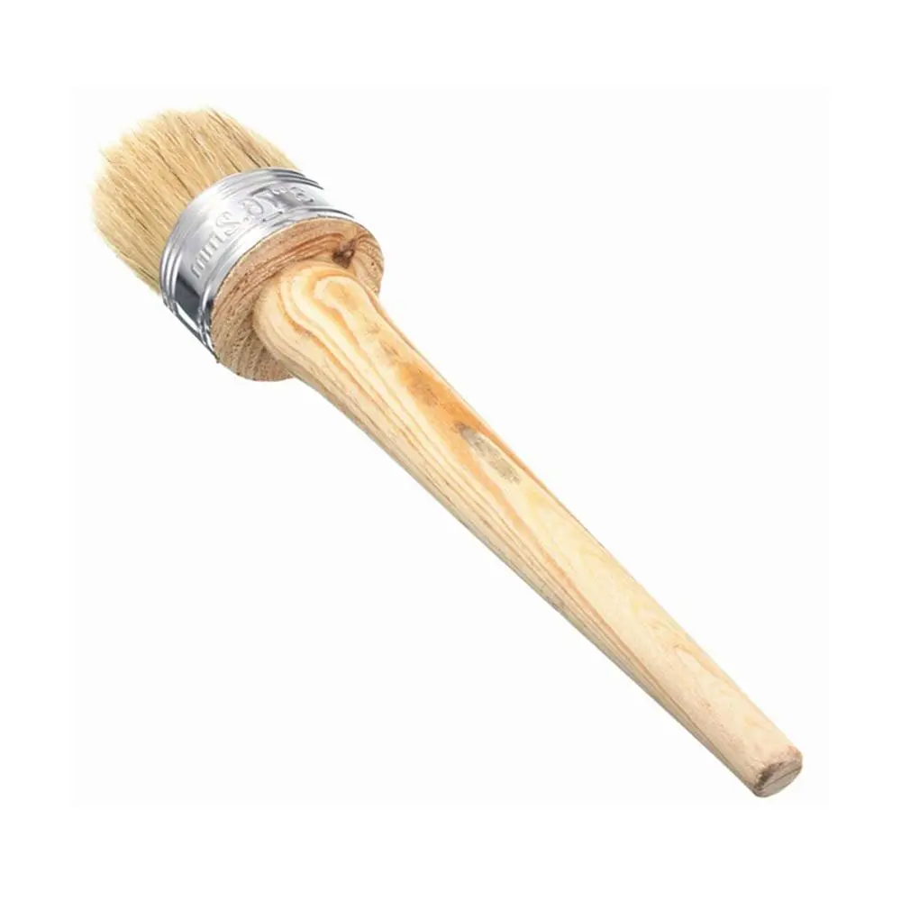 High Quality Paint Wax Brush 20-50mm 185mm Long Wooden Handle Round Bristle Chalk Oil Painting Brush Paint Brush Tools
High Quality Paint Wax Brush 20-50mm 185mm Long Wooden Handle Round Bristle Chalk Oil Painting Brush Paint Brush Tools