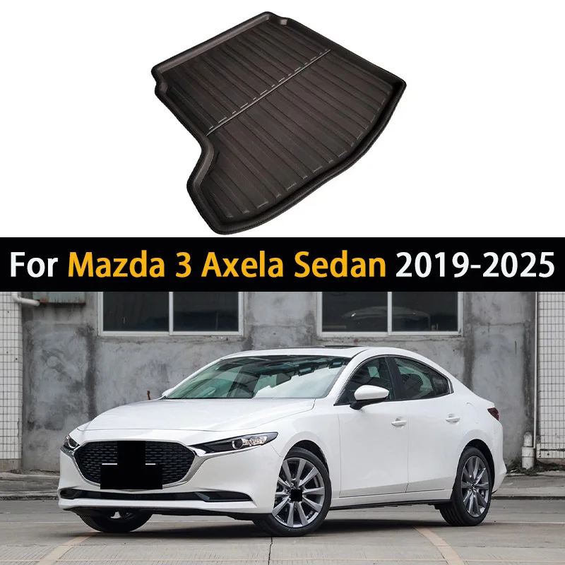 Для Mazda 3 Axela Sedan BP 2019-2025 Автомобильный коврик для багажника, водонепроницаемый напольный коврик для хранения багажника, часть лотка, аксессуары для ковров
Для Mazda 3 Axela Sedan BP 2019-2025 Автомобильный коврик для багажника, водонепроницаемый напольный коврик для хранения багажника, часть лотка, аксессуары для ковров