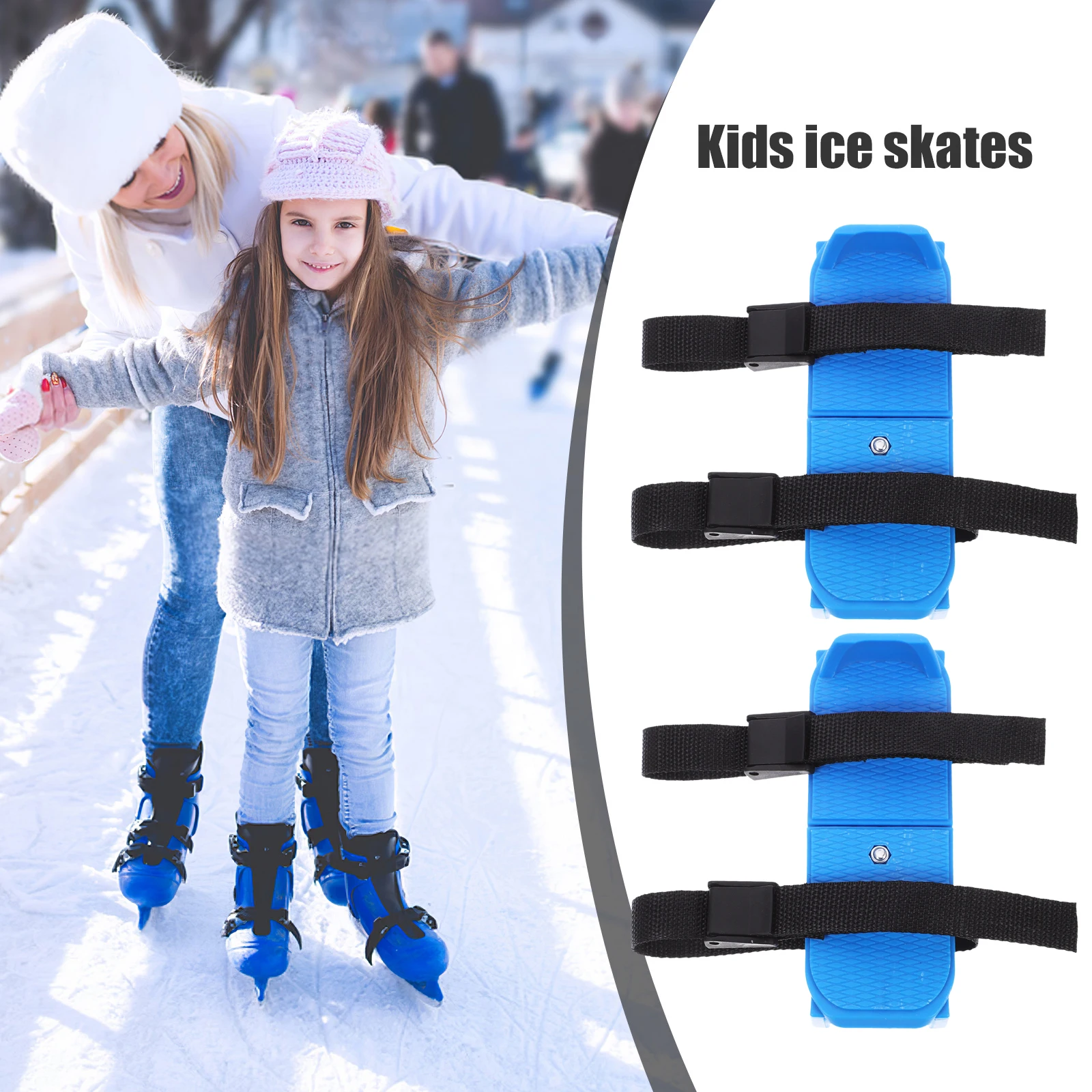 Ski Anti-fall Skates Toddler Kids Ice for Plastic Toddlers with Fastener Straps
Ski Anti-fall Skates Toddler Kids Ice for Plastic Toddlers with Fastener Straps
