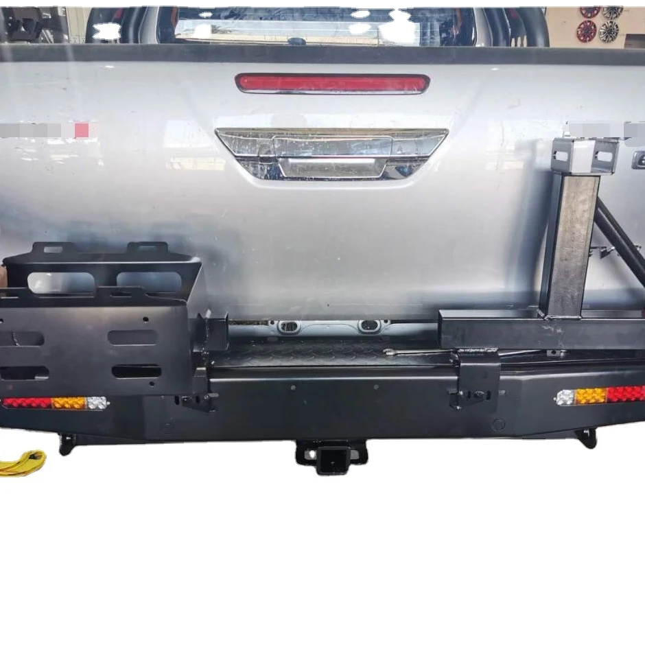 4X4 Accessories Body Kit Rear Bumper Bull Bar For Hilux Revo Accessories Parts
4X4 Accessories Body Kit Rear Bumper Bull Bar For Hilux Revo Accessories Parts