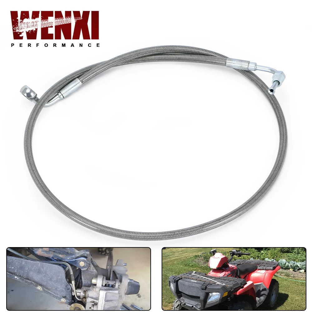 40" Rear Brake Hose Line 1910765 For 04-05 Polaris ATV Sportsman 400 04-06 Polaris ATV Sportsman 500 HO
40" Rear Brake Hose Line 1910765 For 04-05 Polaris ATV Sportsman 400 04-06 Polaris ATV Sportsman 500 HO