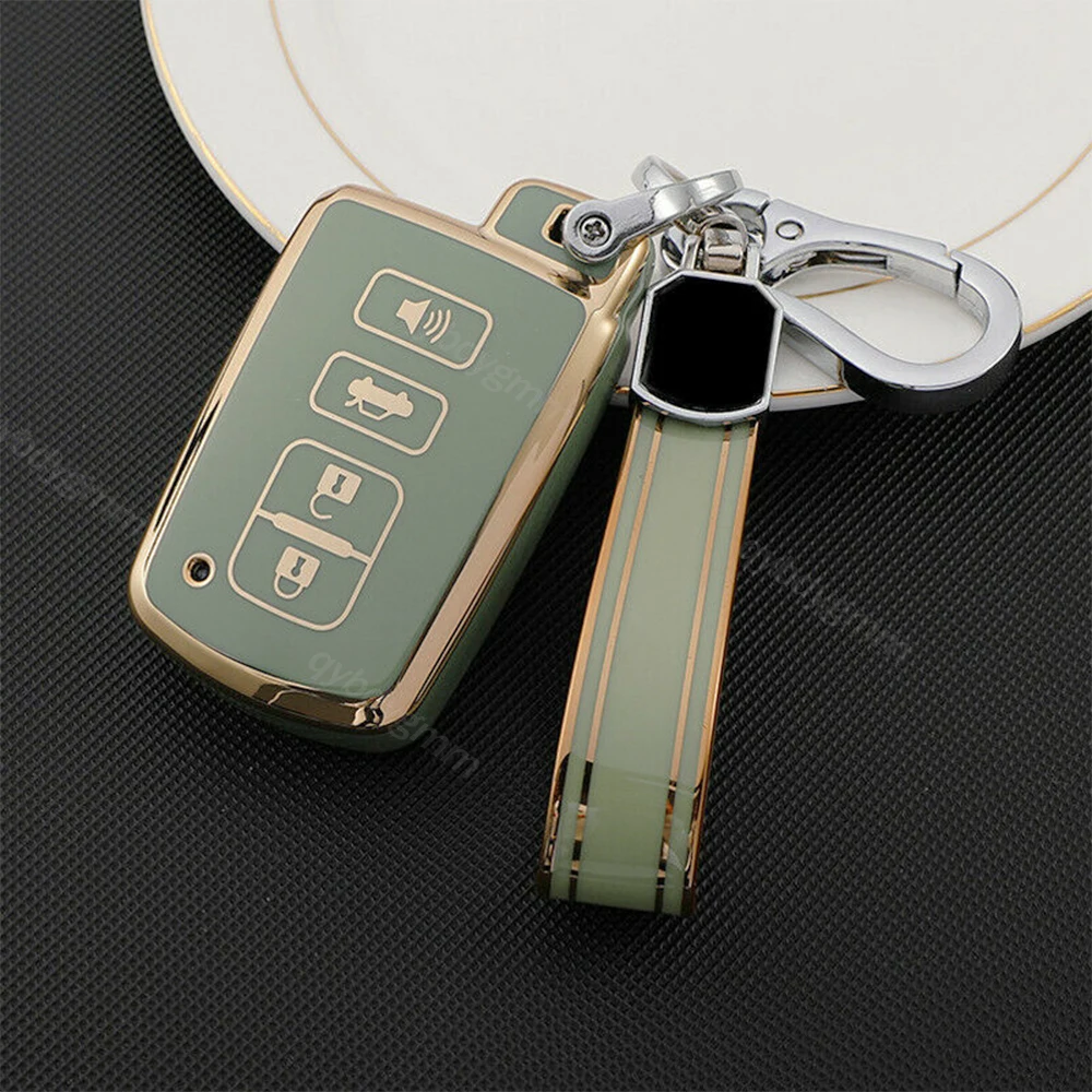 Soft TPU Car Remote Key Cover Case Holder Shell Keychain For Toyota Highlander Avalon 4 Buttons Fob Accessories
Soft TPU Car Remote Key Cover Case Holder Shell Keychain For Toyota Highlander Avalon 4 Buttons Fob Accessories