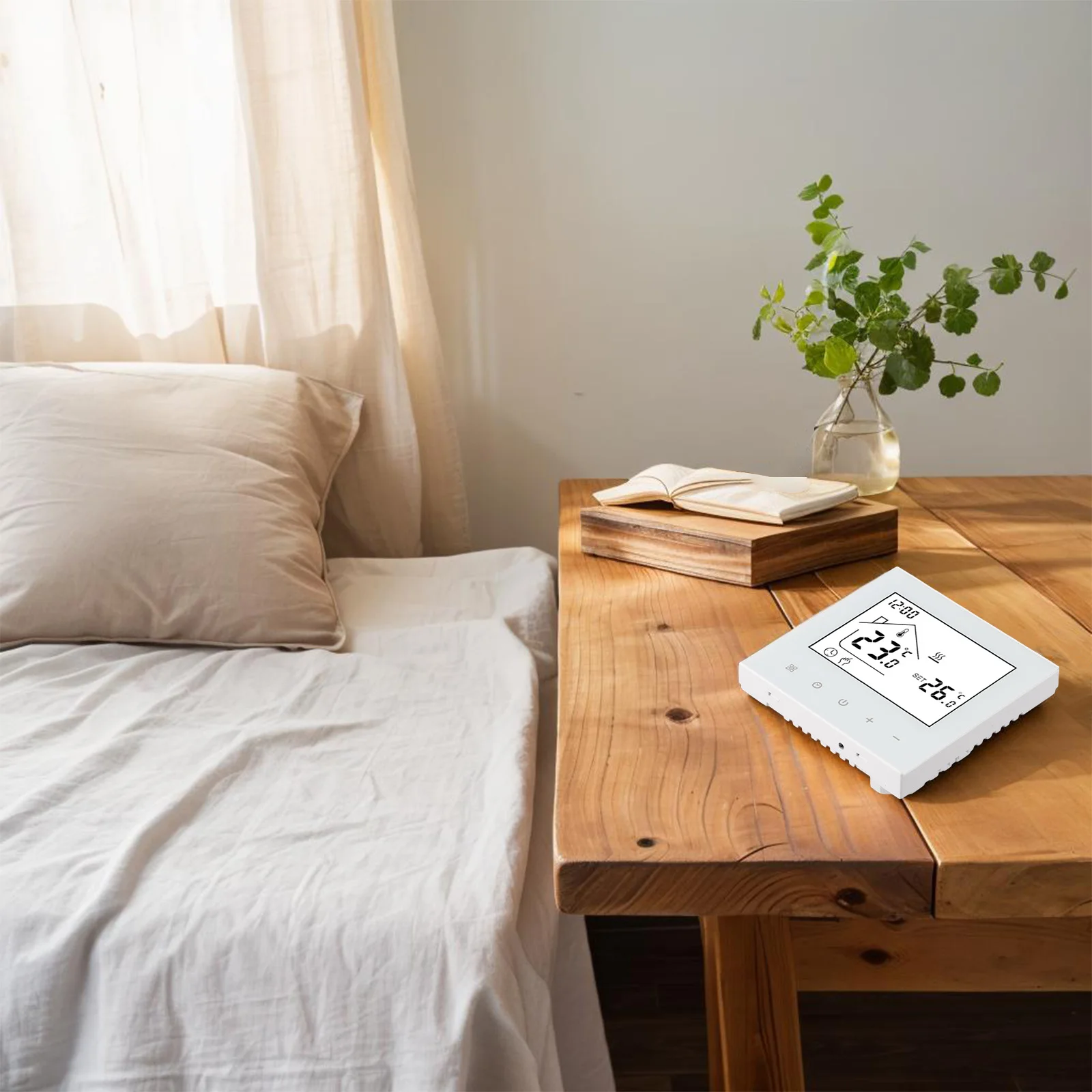 Электрический термостат 86*86 мм, интуитивный дисплей, нагревательная панель, прибор, термостат с блокировкой от детей, IP20, рейтинг защиты 
Электрический термостат 86*86 мм, интуитивный дисплей, нагревательная панель, прибор, термостат с блокировкой от детей, IP20, рейтинг защиты