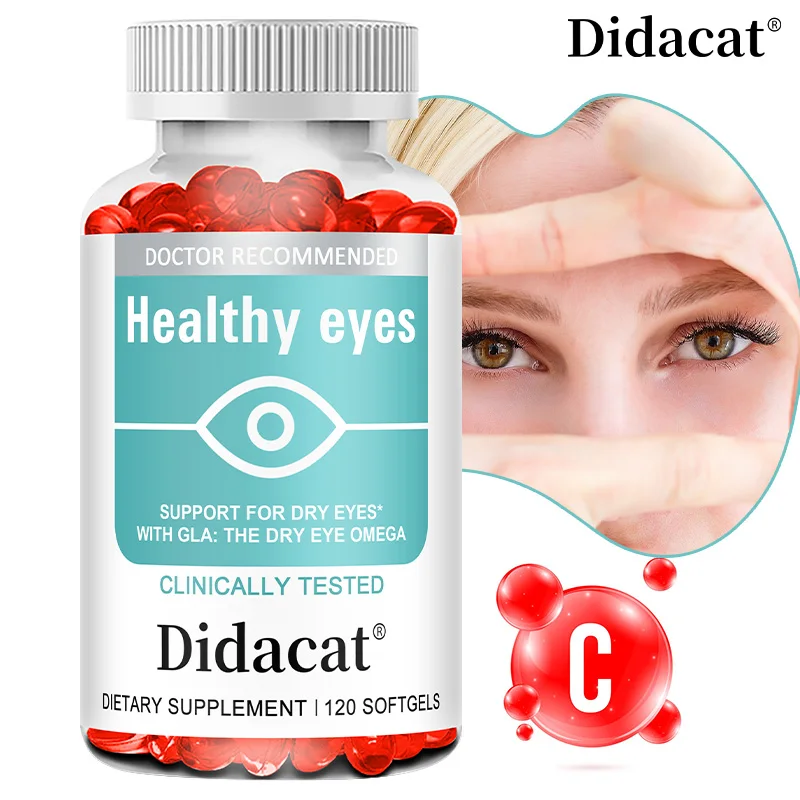 Black Currant Oil Capsules, EPA DHA & Vitamin C, Supports Eye Health, Skin Hair Wellness, Blood Circulation, Relieve Eye Dryness
Black Currant Oil Capsules, EPA DHA & Vitamin C, Supports Eye Health, Skin Hair Wellness, Blood Circulation, Relieve Eye Dryness