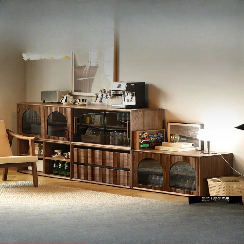 North American black walnut module cabinet, all solid wood bookcase storage display cabinet, dining side cabinet, living roo
North American black walnut module cabinet, all solid wood bookcase storage display cabinet, dining side cabinet, living roo