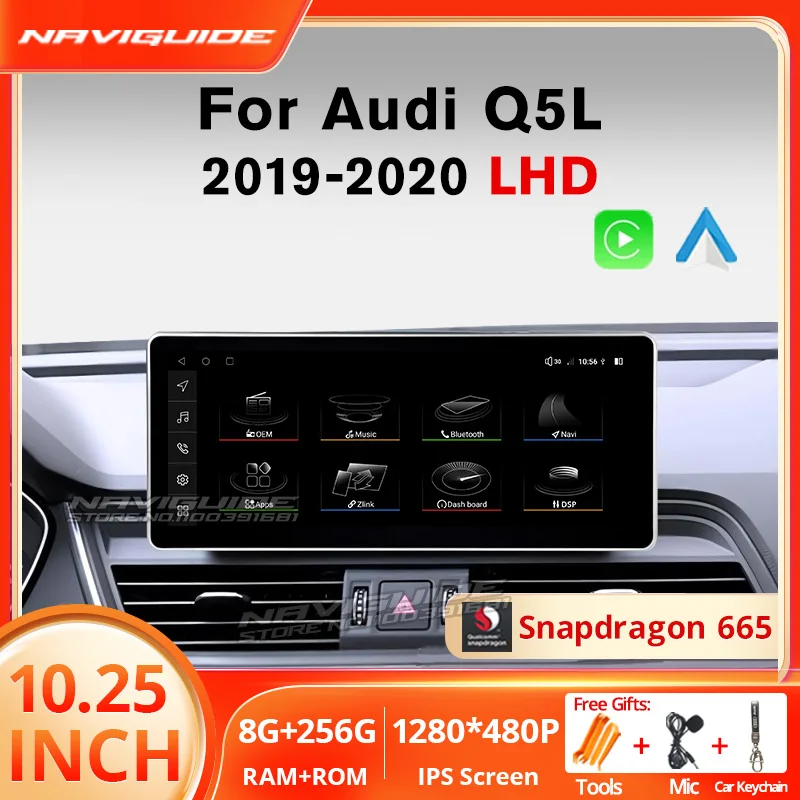 Автомобильный мультимедийный плеер для Audi Q5L LHD 10,25-2019, Android 12, GPS, Bluetooth
Автомобильный мультимедийный плеер для Audi Q5L LHD 10,25-2019, Android 12, GPS, Bluetooth