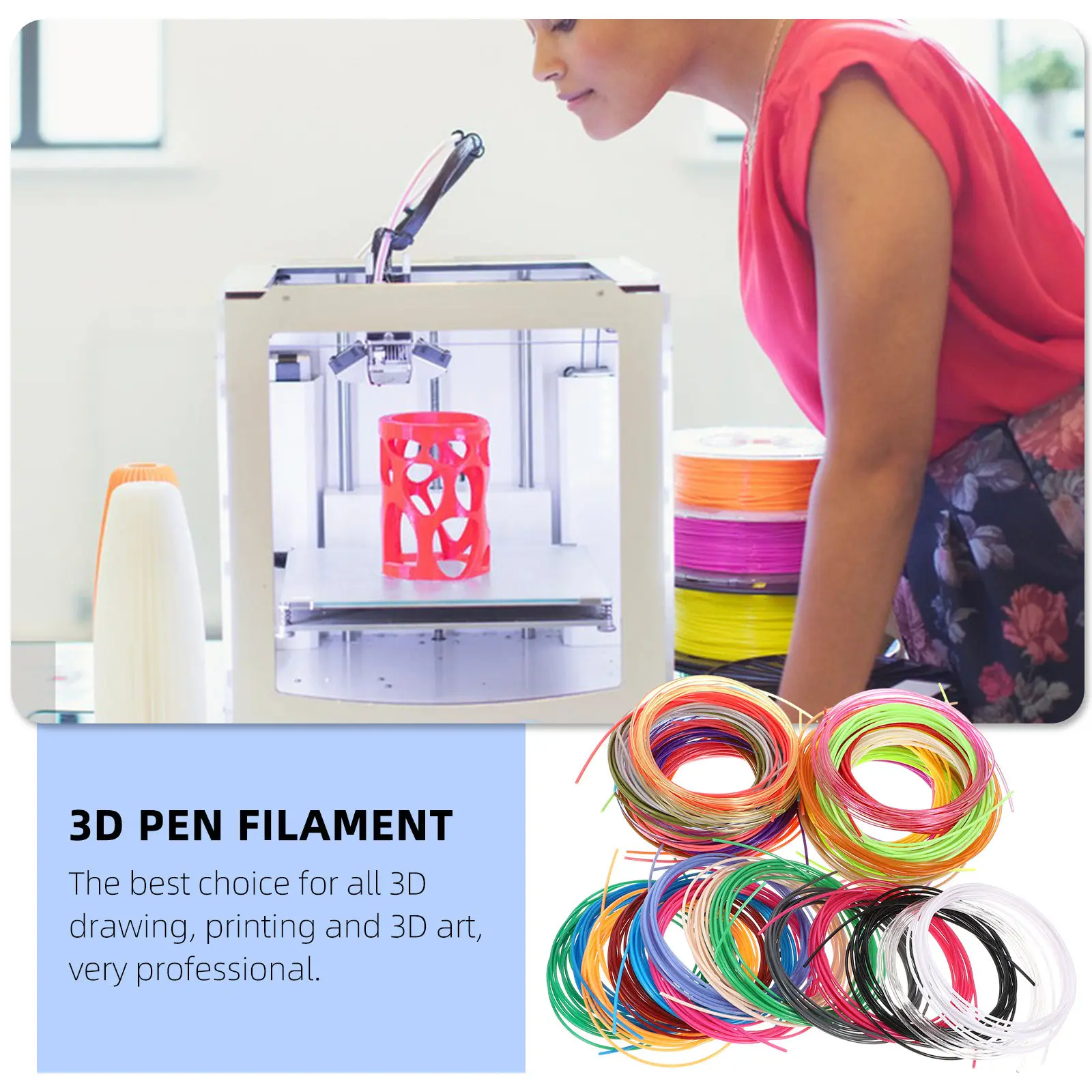 Филамент для 3D-печати 1,75 мм, термостойкий, гибкий материал для 3D-ручек, запасные части для принтеров, расходные материалы для 3D-принтеров
Филамент для 3D-печати 1,75 мм, термостойкий, гибкий материал для 3D-ручек, запасные части для принтеров, расходные материалы для 3D-принтеров