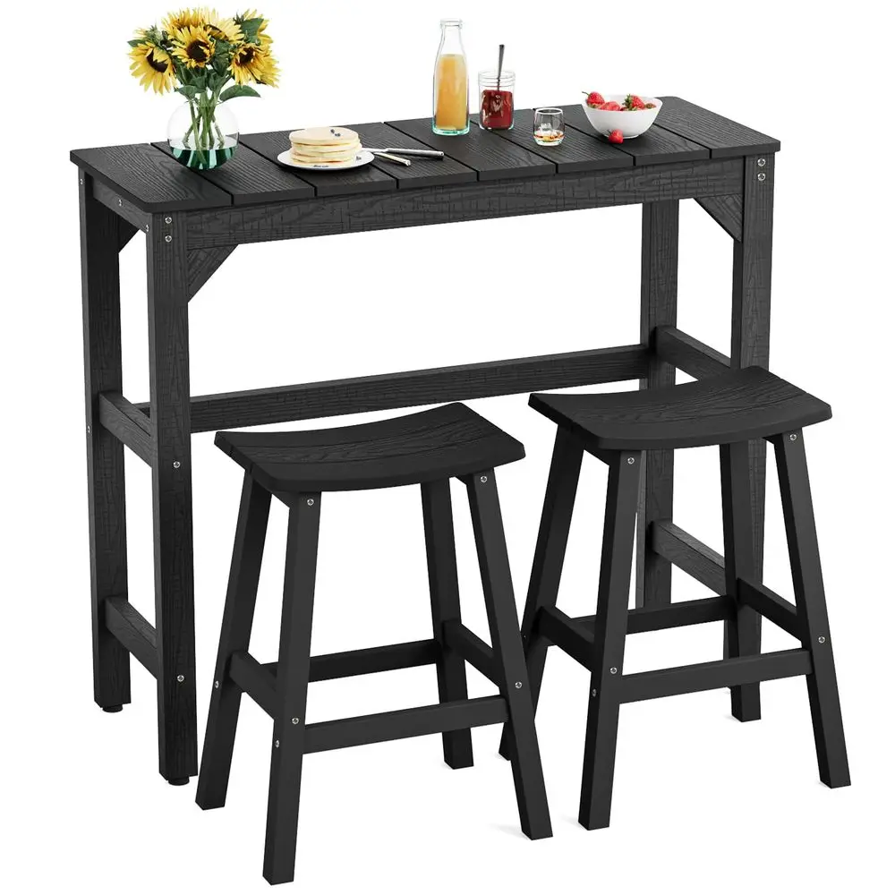 Piece Outdoor Bar Set, 42 Rectangular Pub Height High Top Bar Table amp 2 Outdoor Bar Stools for Patio, Garden, Poolside and Bi
Piece Outdoor Bar Set, 42 Rectangular Pub Height High Top Bar Table amp 2 Outdoor Bar Stools for Patio, Garden, Poolside and Bi