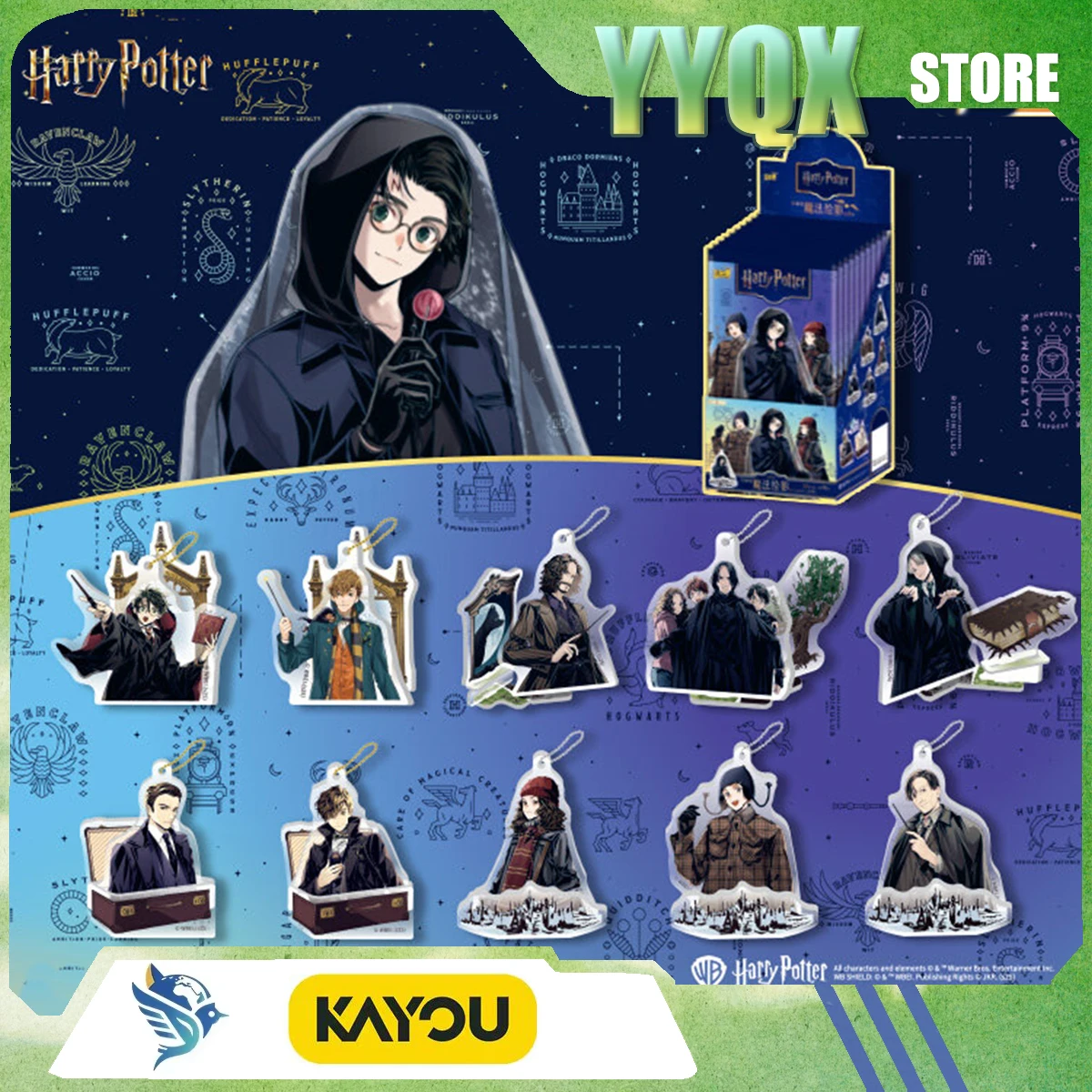 KAYOU 2026 New Harry James Potter Signboard Acrylic Pendant Ornament Collection Periphery Surprise Anime Movie Gift Toy Rare
KAYOU 2026 New Harry James Potter Signboard Acrylic Pendant Ornament Collection Periphery Surprise Anime Movie Gift Toy Rare