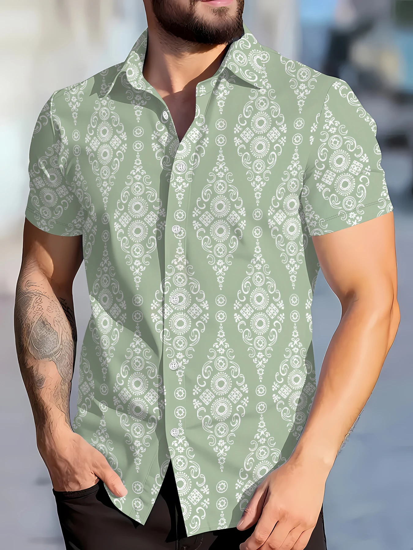 2026 Summer Men's Shirt - 3D Printed Design Breathable and Sweat-Wicking Casual and Fashionable Refreshing Men's Clothing
2026 Summer Men's Shirt - 3D Printed Design Breathable and Sweat-Wicking Casual and Fashionable Refreshing Men's Clothing