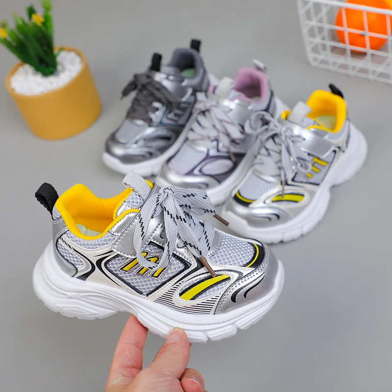 New Children Sports Shoes Boys Sneaker Mesh Summer Breathable Thick Bottom Kids Casual Shoes Girl Running Tennis Running Sneaker
New Children Sports Shoes Boys Sneaker Mesh Summer Breathable Thick Bottom Kids Casual Shoes Girl Running Tennis Running Sneaker