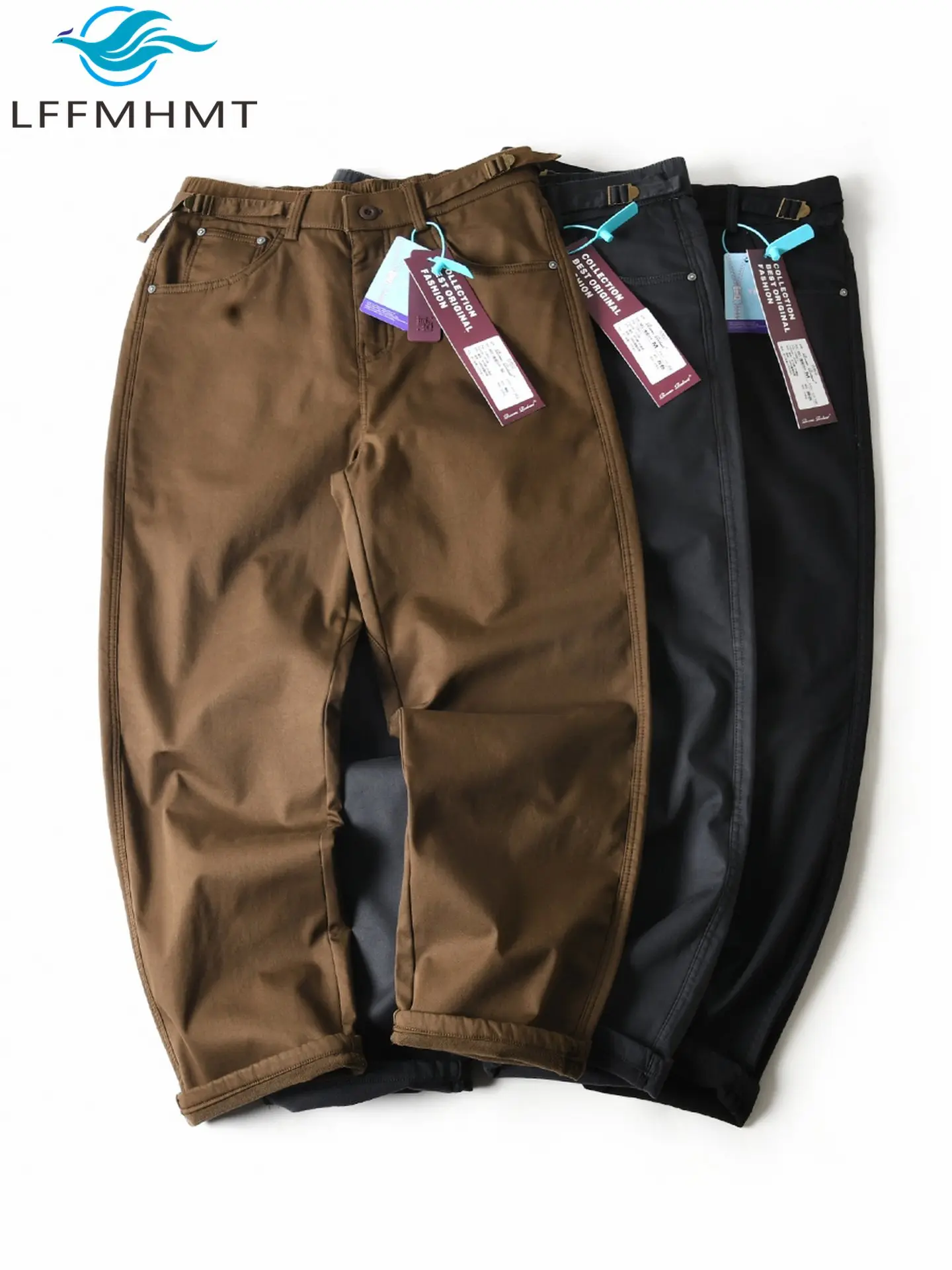 Мужские зимние брюки в американском стиле, повседневные, из хлопка, утепленные флисом, свободные, прямые, карго
Мужские зимние брюки в американском стиле, повседневные, из хлопка, утепленные флисом, свободные, прямые, карго