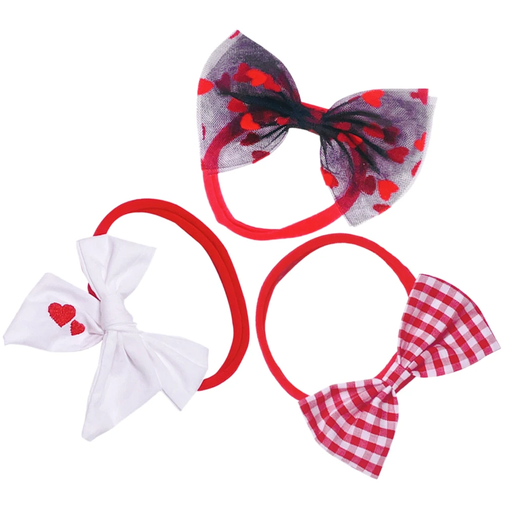 3 Pcs Heart Shaped Accessories Women Kids Fine Hair Elastic Cloth Bowknot Scrunchies Ponytail Holders Hair Everyday Use
3 Pcs Heart Shaped Accessories Women Kids Fine Hair Elastic Cloth Bowknot Scrunchies Ponytail Holders Hair Everyday Use