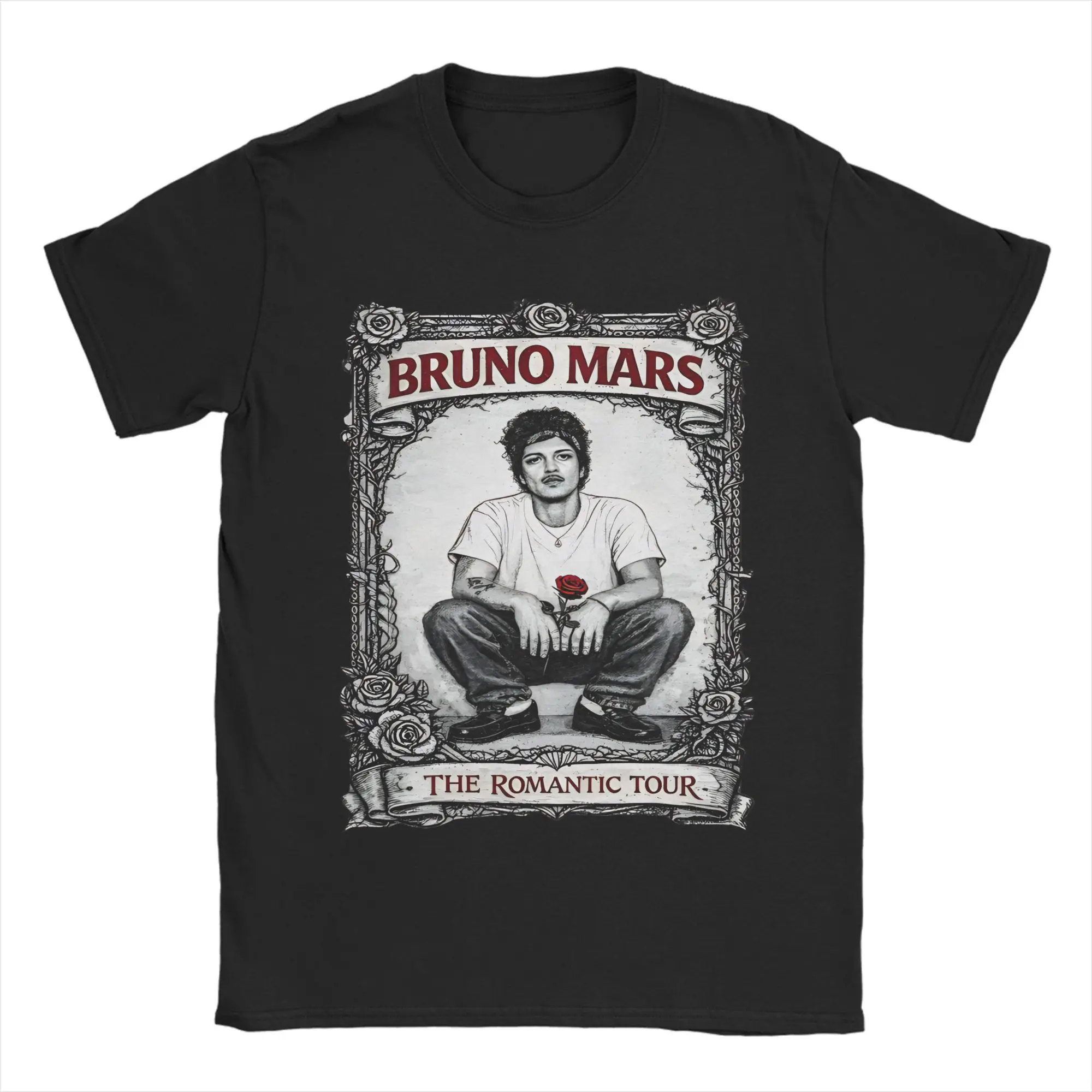 Casual Bruno Mars Romantic Valentine T-Shirt Men Round Neck Pure Cotton T Shirts Short Sleeve Tees Summer Clothes
Casual Bruno Mars Romantic Valentine T-Shirt Men Round Neck Pure Cotton T Shirts Short Sleeve Tees Summer Clothes