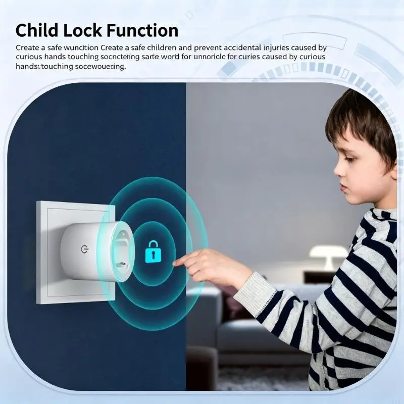 Wireless Remote Voice Control Timer Electrical Socket for Intelligent Home Portable Intelligent Socket 16A Household K1KF
Wireless Remote Voice Control Timer Electrical Socket for Intelligent Home Portable Intelligent Socket 16A Household K1KF
