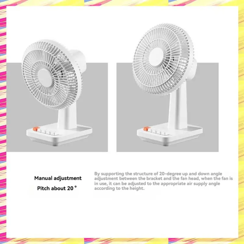 ABJJ USB Portable Rechargeable Fan Four-Speed Retro Electric Fan Desktop Oscillating Fan Adjustable Tilt
ABJJ USB Portable Rechargeable Fan Four-Speed Retro Electric Fan Desktop Oscillating Fan Adjustable Tilt