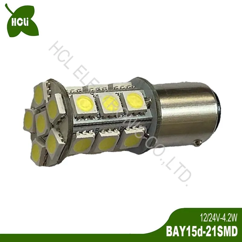High quality DC12/24V 4W BAY15D BAZ15D 1157 P21/5W Auto Led Bulbs Parking Brake Light Rear Fog Lamp Taillight free shipping 5pcs
High quality DC12/24V 4W BAY15D BAZ15D 1157 P21/5W Auto Led Bulbs Parking Brake Light Rear Fog Lamp Taillight free shipping 5pcs