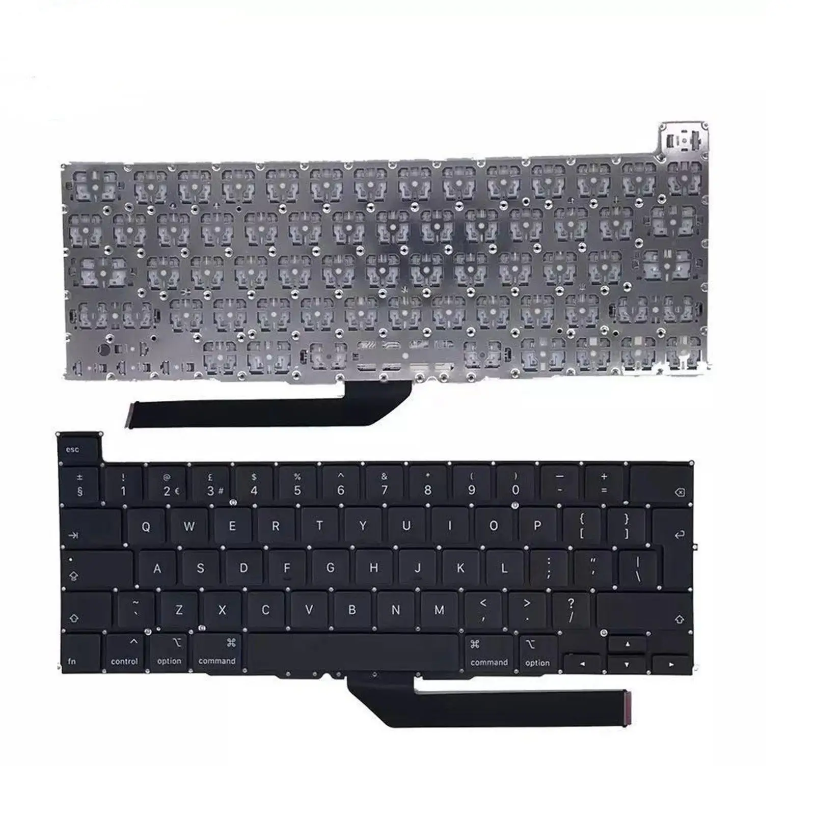 1 piece Replacement Laptop Keyboard UK Layout A2141 16" Black
1 piece Replacement Laptop Keyboard UK Layout A2141 16" Black