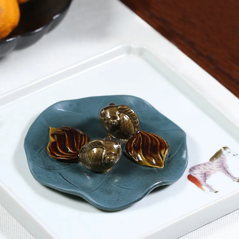 Zanghutianxia Purple Sand Goldfish Color Changing Tea Pet Tea Table Small Ornaments Tea Ceremony Utensils Creative Tea Carve Goo
Zanghutianxia Purple Sand Goldfish Color Changing Tea Pet Tea Table Small Ornaments Tea Ceremony Utensils Creative Tea Carve Goo