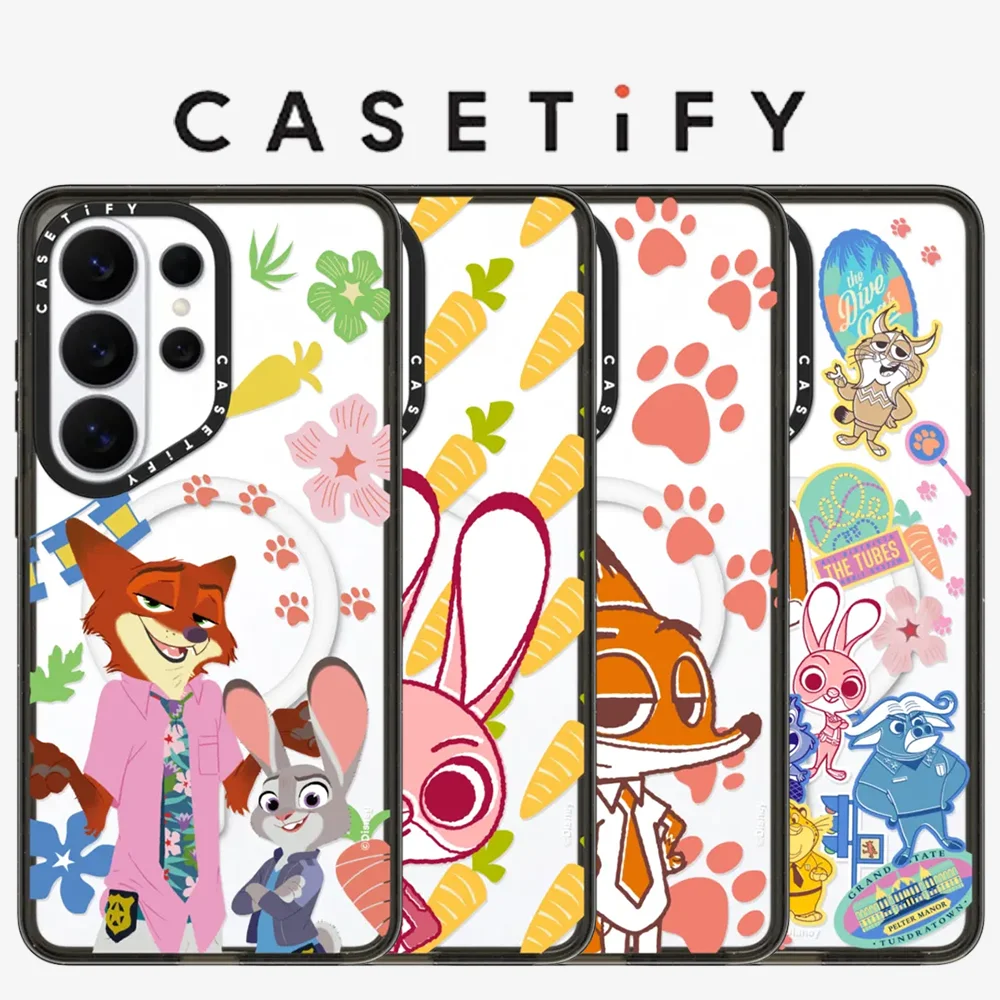 CASETiFY Disney Zootopia 2 Cartoon Series Magnetic Drop-proof Case for Samsung Galaxy S23 S24 S25 S26+ Ultra Plus Protect Cover
CASETiFY Disney Zootopia 2 Cartoon Series Magnetic Drop-proof Case for Samsung Galaxy S23 S24 S25 S26+ Ultra Plus Protect Cover