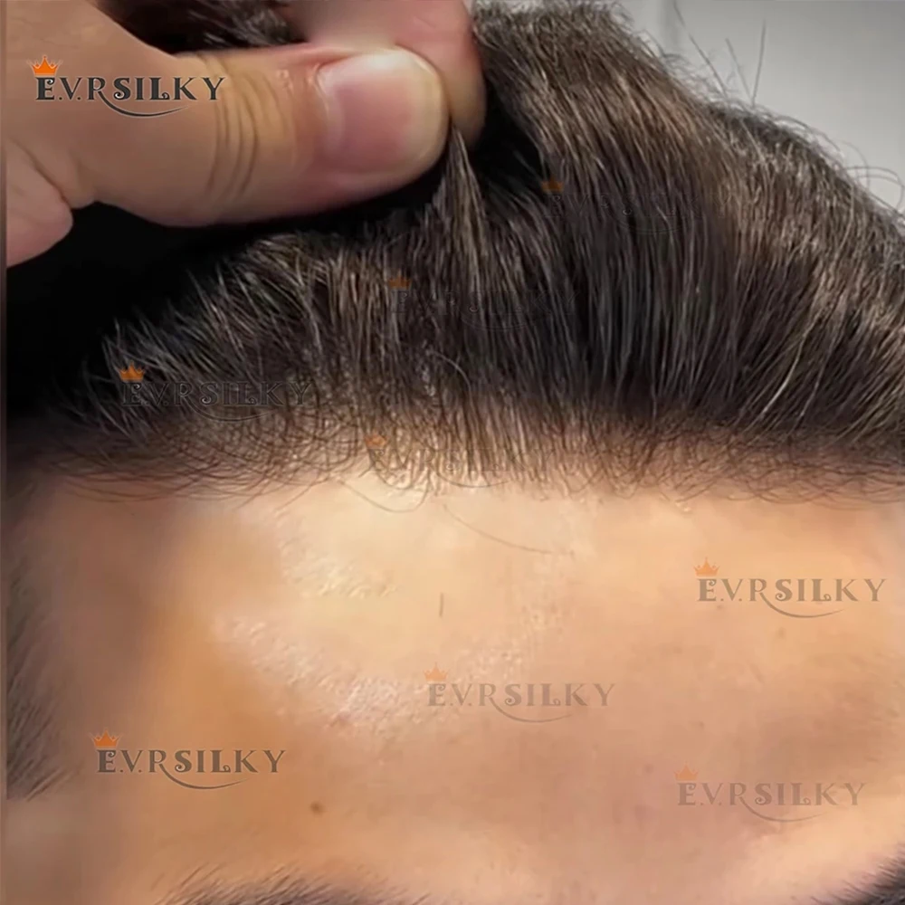 80%Density Natural Hairline 0.03mm Ultra Thin Skin Invisible Mens Toupee Blonde Grey Brown Human Hair Capillary Prosthesi System
80%Density Natural Hairline 0.03mm Ultra Thin Skin Invisible Mens Toupee Blonde Grey Brown Human Hair Capillary Prosthesi System
