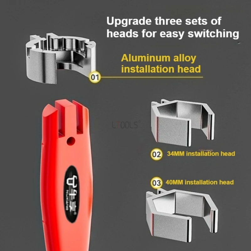 Aluminum Alloy Sink Bathroom Wrench Kitchen and Bathroom Disassembly Plumbing Installation Tool Multifunctional Comfortable Grip
Aluminum Alloy Sink Bathroom Wrench Kitchen and Bathroom Disassembly Plumbing Installation Tool Multifunctional Comfortable Grip