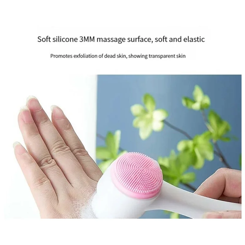 INLIG-3D Double-Sided Facial Cleanser, Manual Massage Facial Brush, Soft Bristle Double-Sided Facial Cleanser
INLIG-3D Double-Sided Facial Cleanser, Manual Massage Facial Brush, Soft Bristle Double-Sided Facial Cleanser
