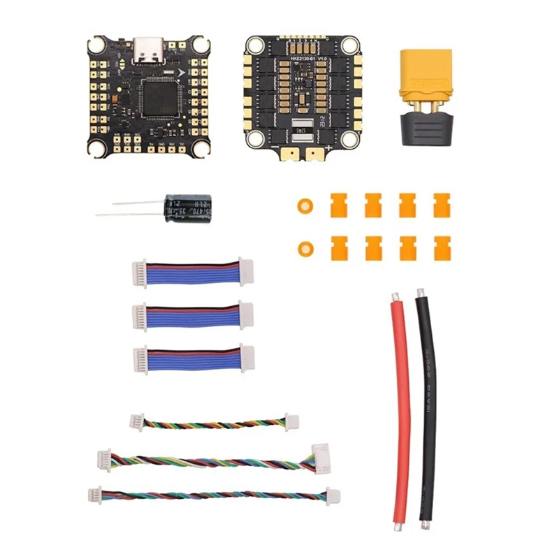 F4530 V2 Mini Flight Controller With 50A 8-Bit ESC Gyroscope Dual BEC Onboard LED Light For FPV Freestyle Racing Drone
F4530 V2 Mini Flight Controller With 50A 8-Bit ESC Gyroscope Dual BEC Onboard LED Light For FPV Freestyle Racing Drone